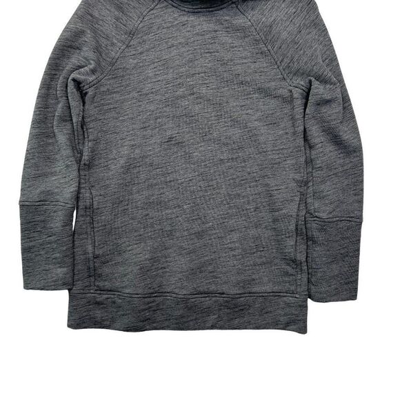 Lululemon Sweatshirt Womens Size 6 Heathered Core Dark Grey To You Tunic Sweater - Picture 4 of 8